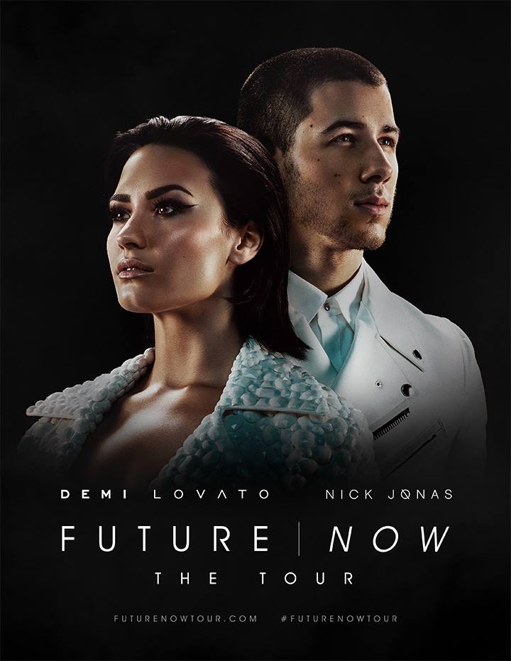 Demi Lovato - The Futre Now Tour With Nick Jonas - poster