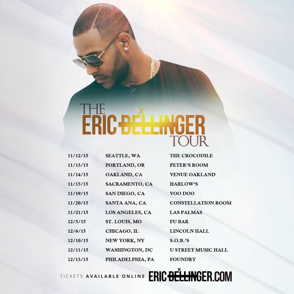 Eric Bellinger - US Tour