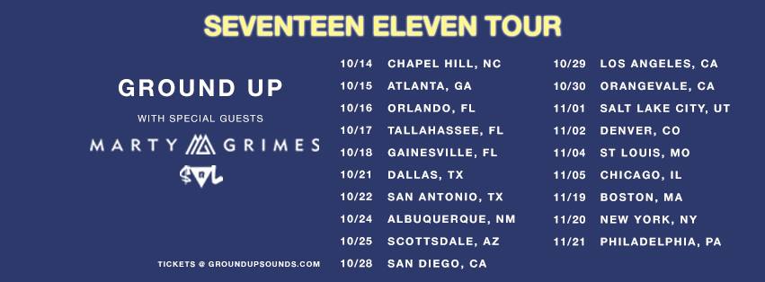 Seventeen Eleven - Headlining Tour