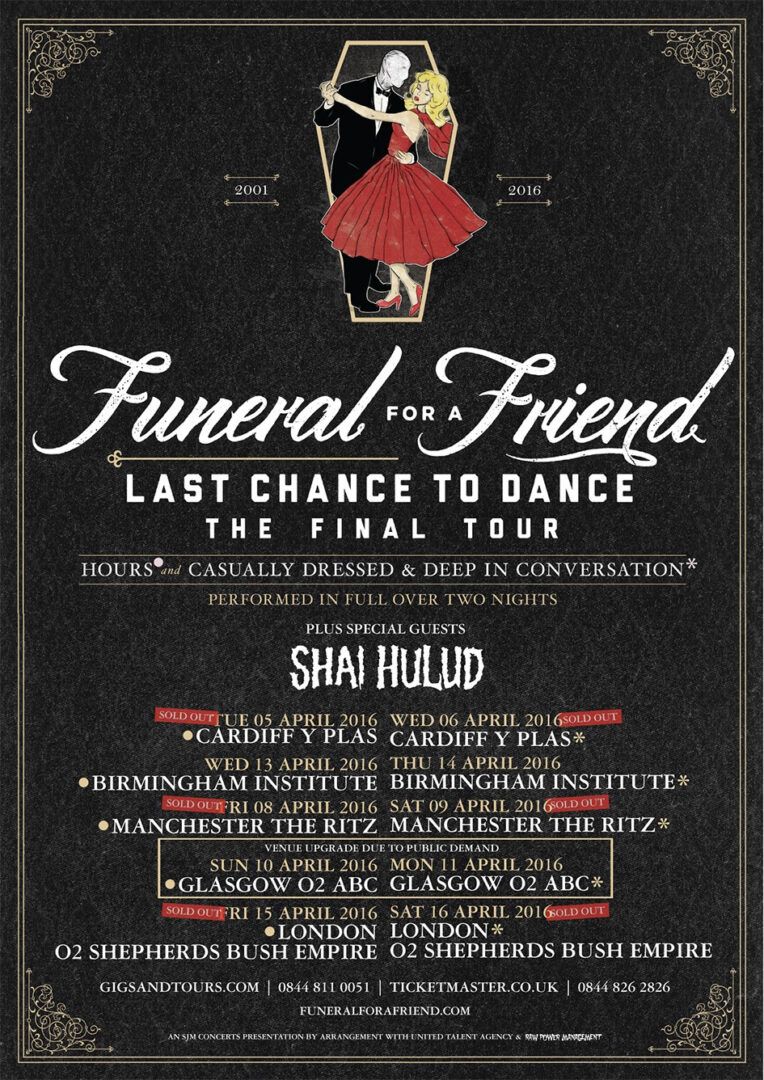 Shai Hulud - Last Chance to Dance - poster