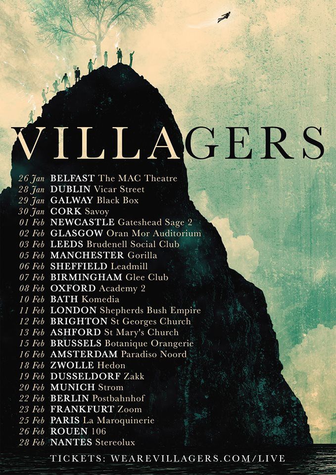 Villagers - UK-European Tour - poster
