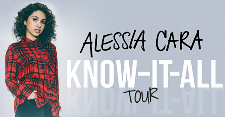 Alessia Cara - Know-It-All North American Tour - 2016 Tour Poster