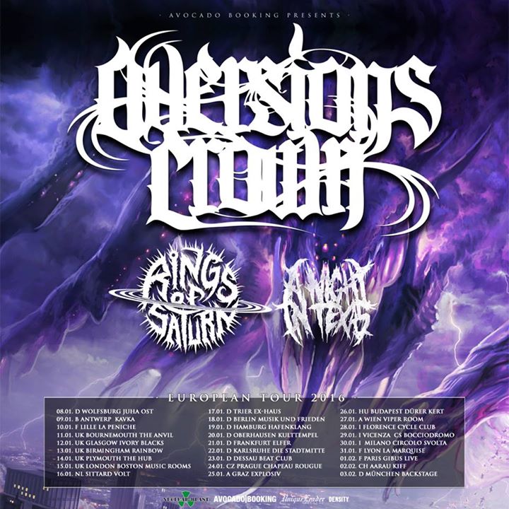 Aversions Crown-EU Tour 2016-poster