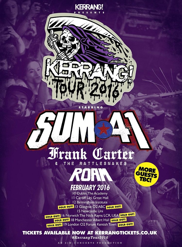 Kerrang! Tour Poster