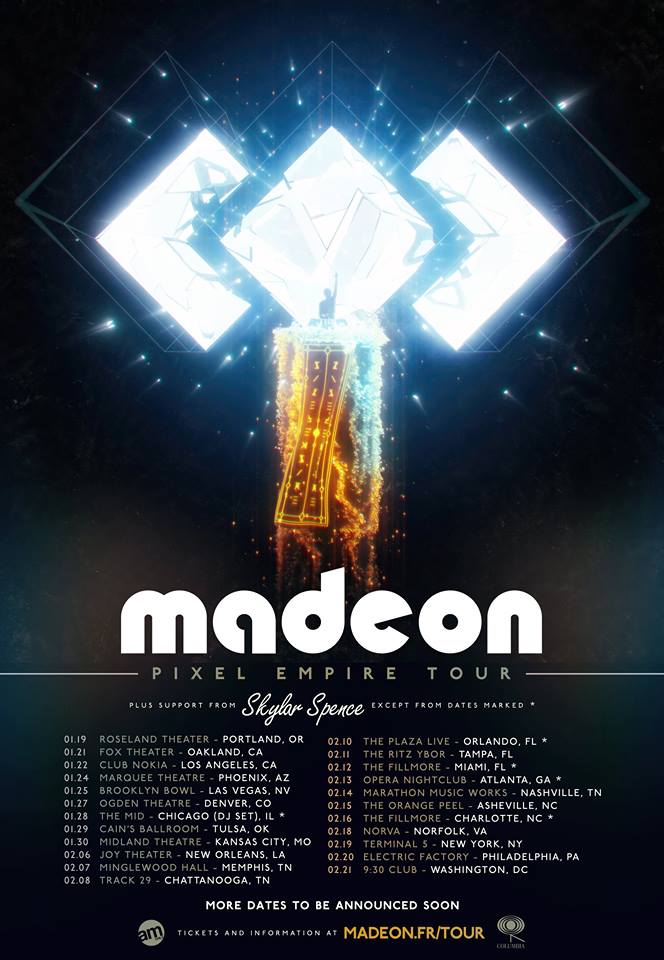 Madeon - Pixel Empire Tour - poster