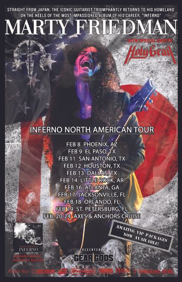Marty Friedman - U.S. Tour