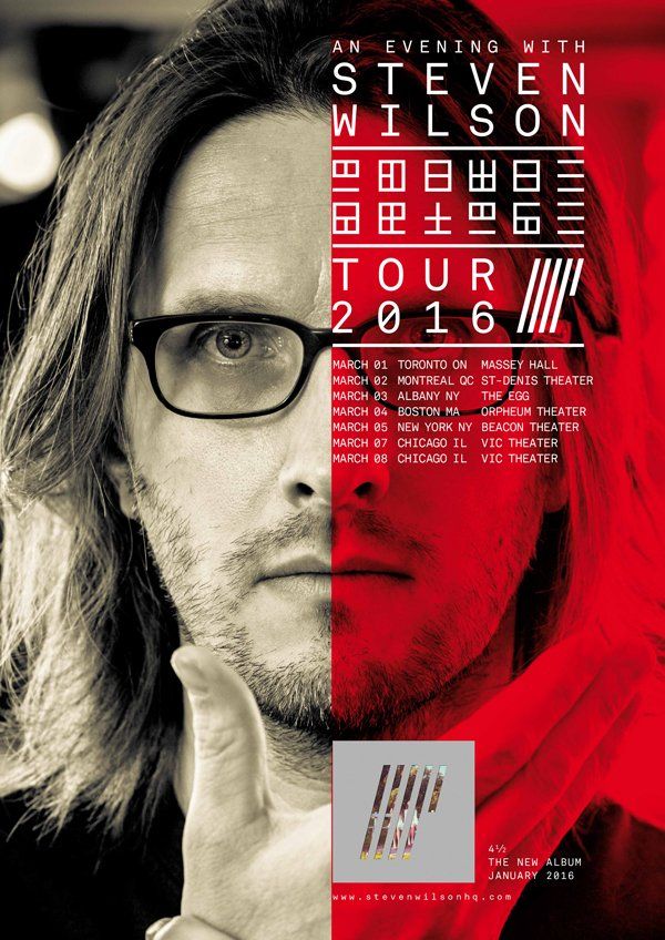 Steven Wilson-US & Canada tour-poster
