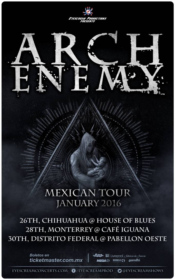 Arch Enemy - Mexican Tour