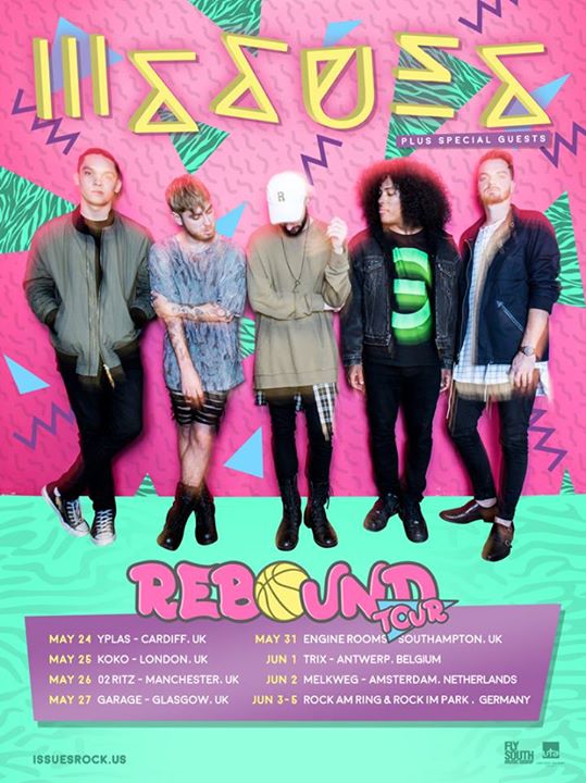 Issues - Rebound Tour - Poster