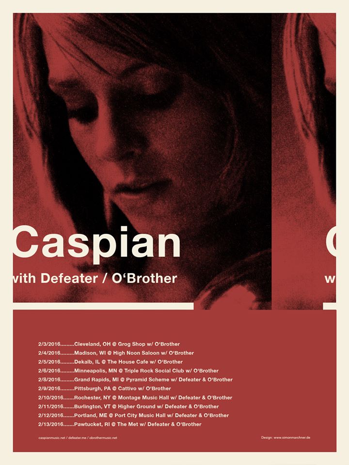Caspian-2016 US Tour-poster