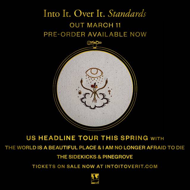 Into It. Over It. - 2016 North American Tour - 2016 Tour Poster