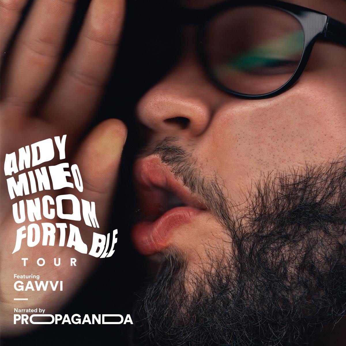 Andy Mineo - The Uncomfortable Tour Part II - 2016 Tour Poster