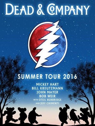 Dead & Company - Summer U.S. Tour - 2016 Tour Poster