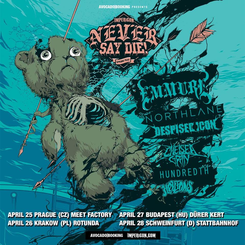Emmure-Never Say Die 2016-tour