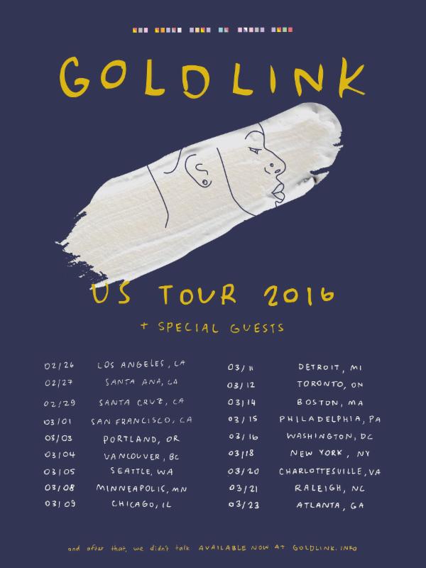 Goldlink - US Tour