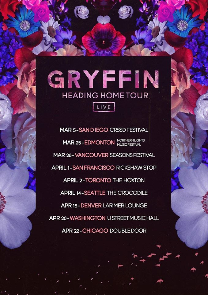 Gryffin - Heading Home Tour - poster