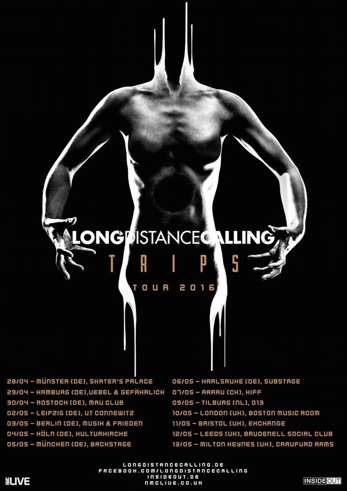 Long Distance Calling - Euroean Tour - poster