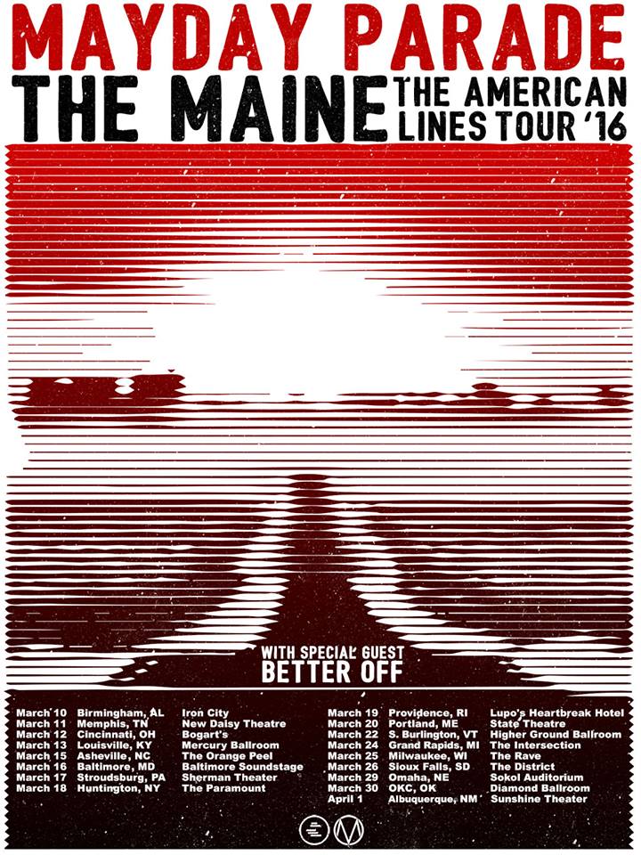 Mayday Parde:The Maine Tour