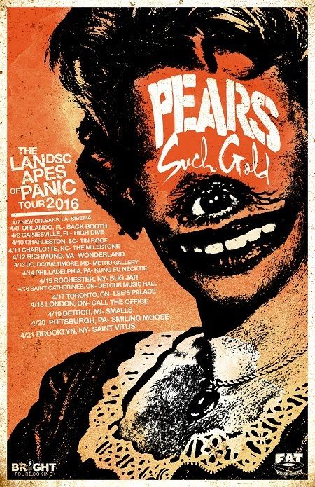 Pears- Co-Headline North American Tour- poster