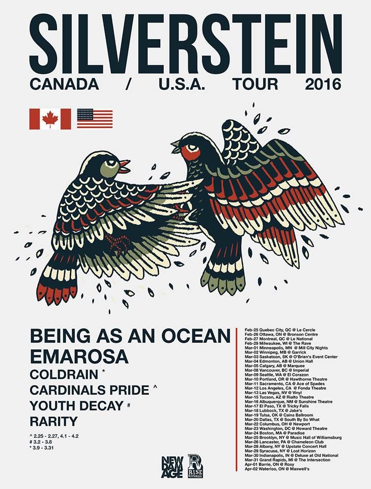 Silverstein - North American Tour