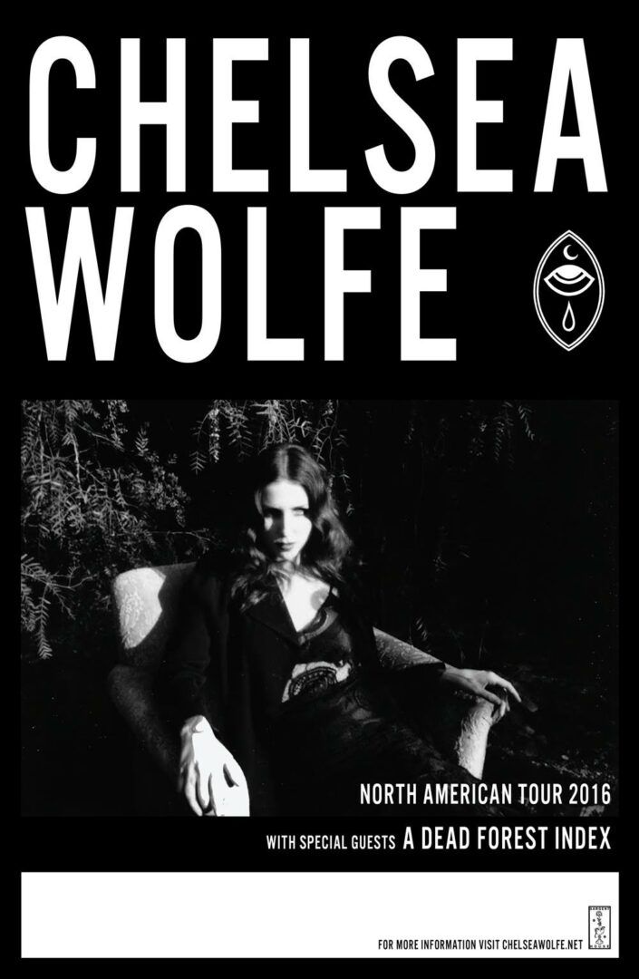 Chelsea Wolfe - 2016 North American Tour - 2016 Tour Poster