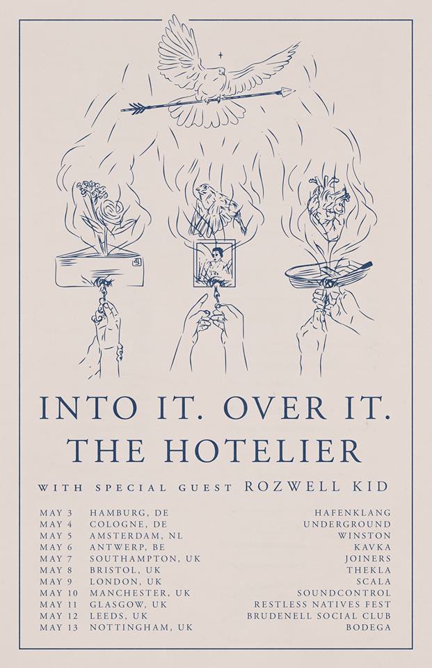 Into It. Over It. - UK-EU Tour - poster