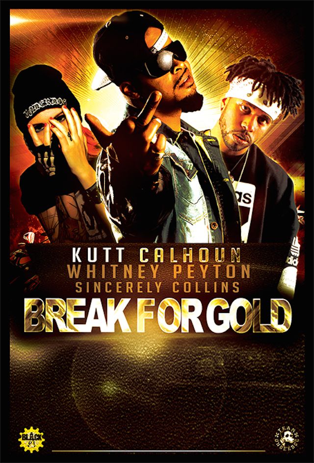 Kutt Calhoun - The Break For Gold Tour - poster
