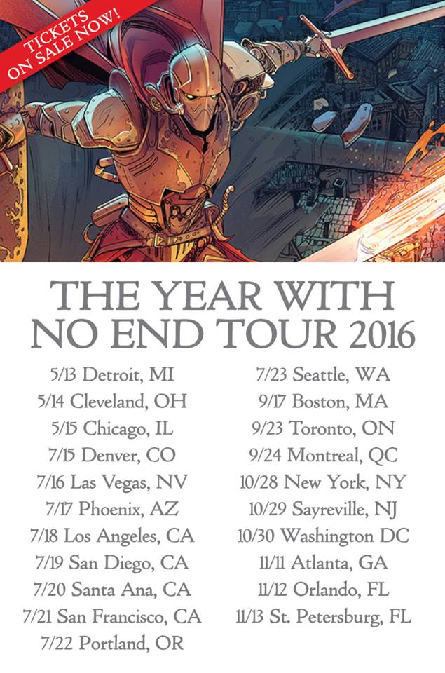 Street Manifesto - The Year With No End Tour - poster
