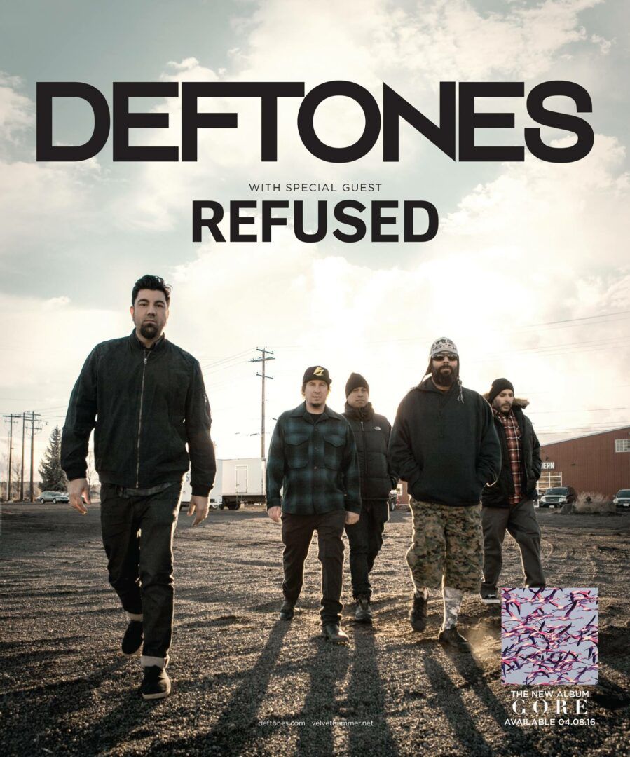 Deftones - Summer Tour - poster