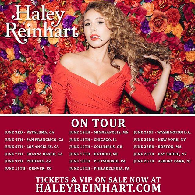 Haley Reinhart - U.S. Summer Tour- poster