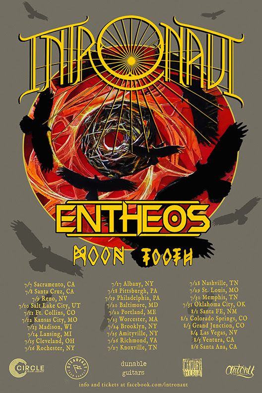 Intronaut - U.S. Summer Tour - poster