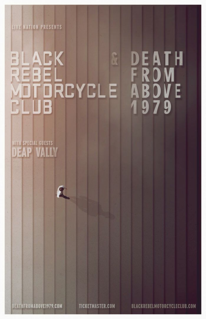 Black Rebel Motorcycle Club - 2016 U.S. Tour - 2016 Tour Poster