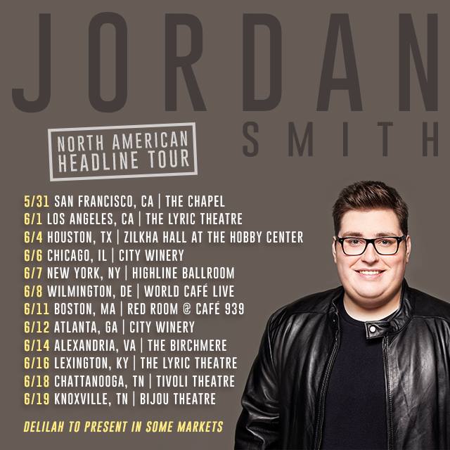Jordan Smith - U.S. Something Beautiful Tour - 2016 Tour Poster