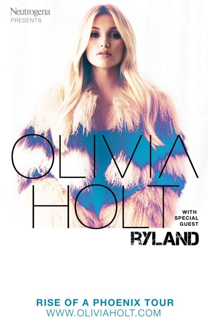 Olivia Holt - Rise of a Phoenix Tour - poster