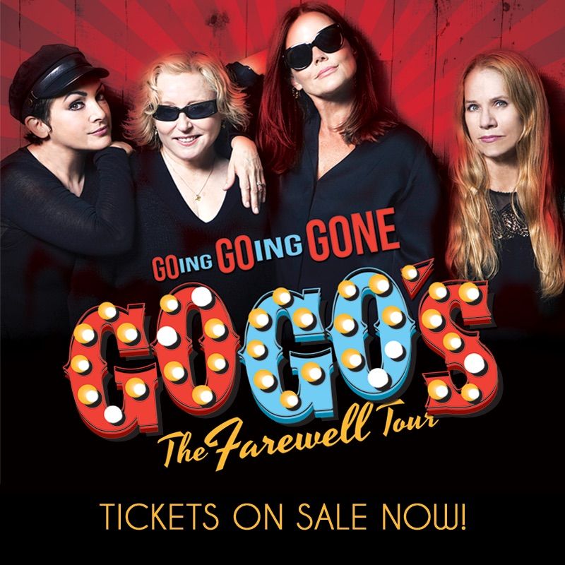 The Go-Go's - North American Go-Go's Farewell Tour - 2016 Tour Poster