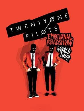 Twenty One Pilots - Emotional Roadshow World Tour - poster