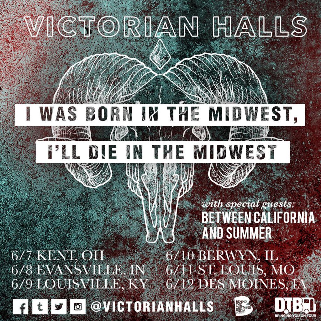 Victorian Halls - U.S. tour 2016 - poster