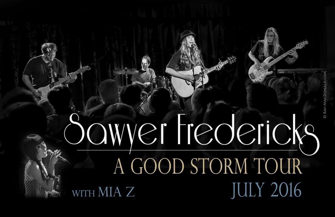Sawyer Fredericks - A Good Storm Tour - poster