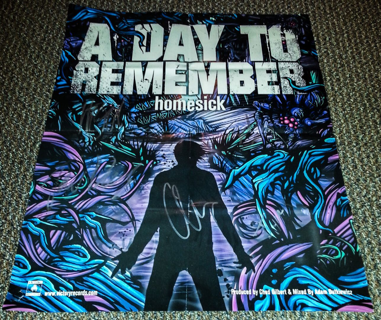 A Day To Remember Signed Poster - Contest