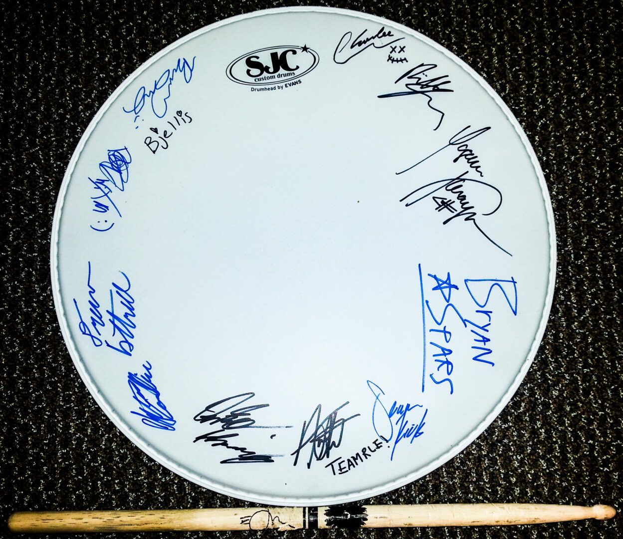 Bryan Stars Drum Head - Contest