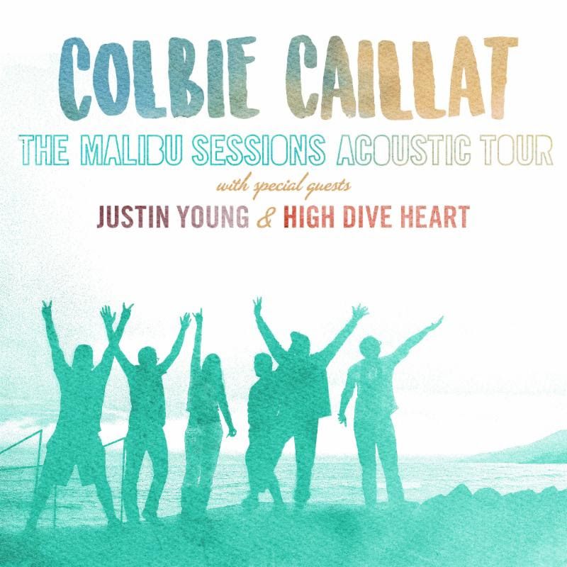 Colbie Caillat - The Malibu Sessions Acoustic Tour - poster