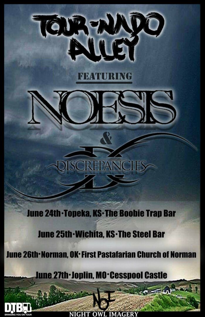 Noesis - Tour-Nado Alley - poster