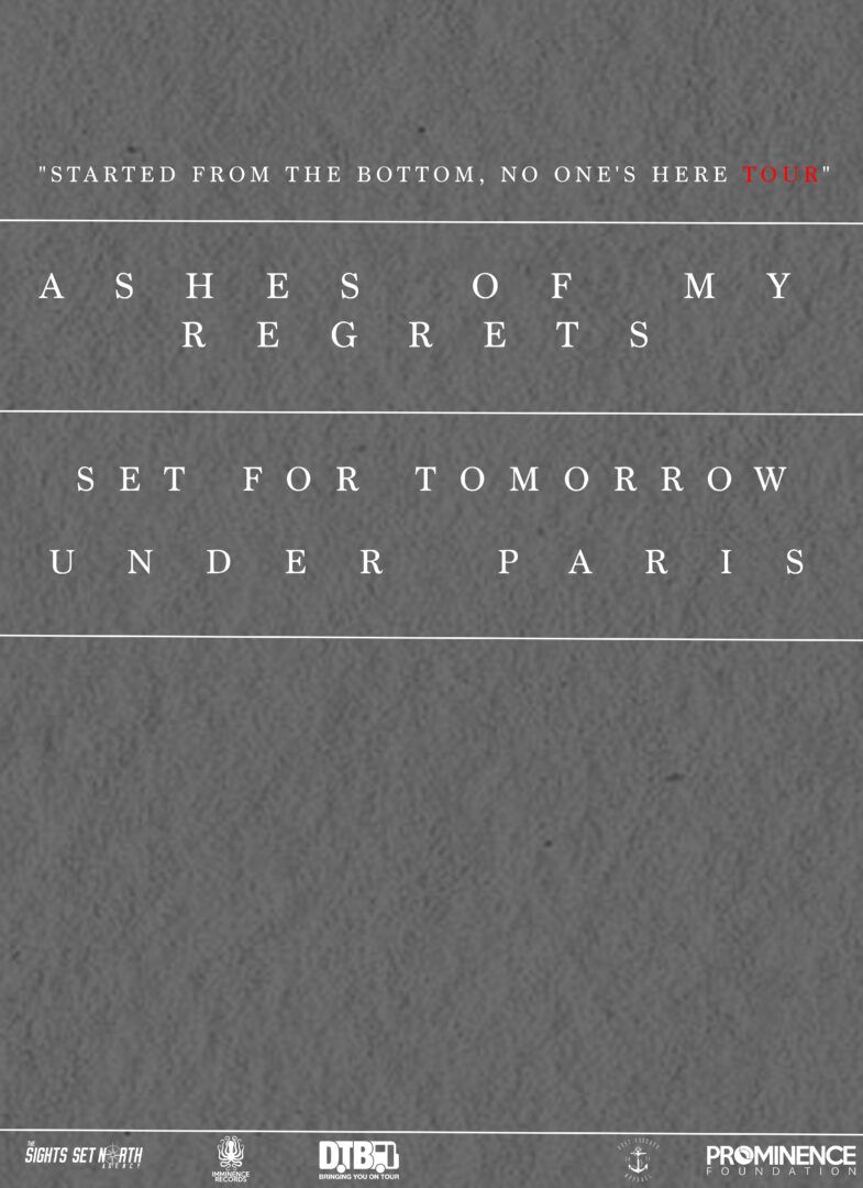 Started From The Bottom No Ones Here Tour - poster