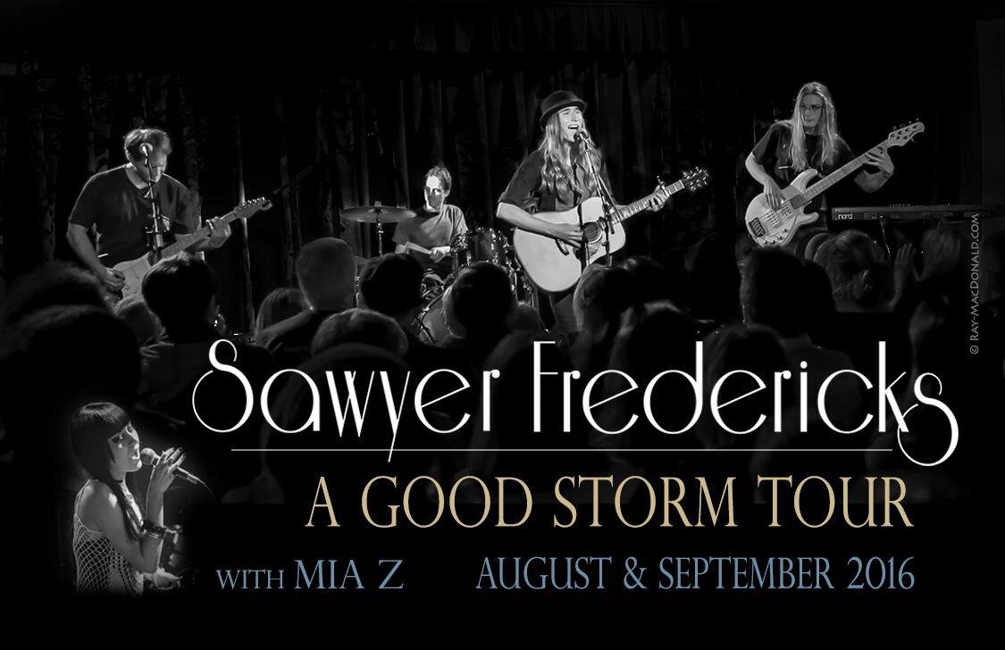 Sawyer Fredericks - North American A Good Storm Tour - 2016 Tour Poster