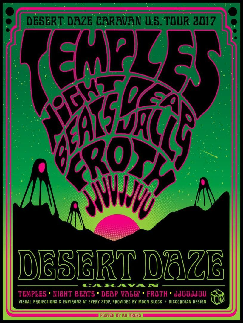 temples-desert-daze-caravan-tour-poster