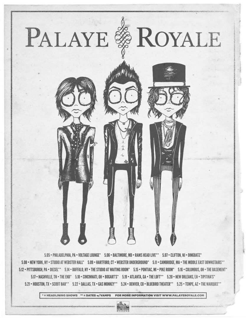 Palaye Royale - Tour Poster